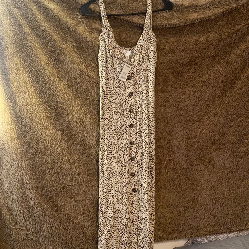 Cheetah maxi dress
